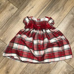 Baby Girls Holiday Dress - EUC - 3-6m